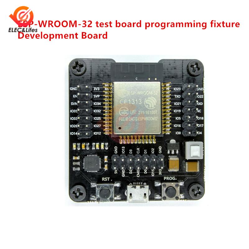 ESP11 ESP8166 ESP-WROOM-11 Min system development board Test Frame Burning Fixture Tool Downloader for Arduino ESP-11S ESP17S
