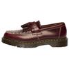 Adrian Leather Vintage Slip-On Loafers Unisex Loafers Cherry-Red 42849600