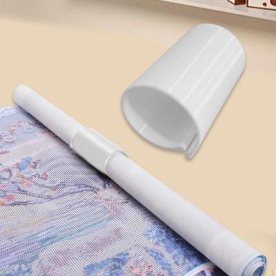 Support Rouleau Toile Peinture Diamant Organisateur d'Artisanat pour Table Intérieur Maison