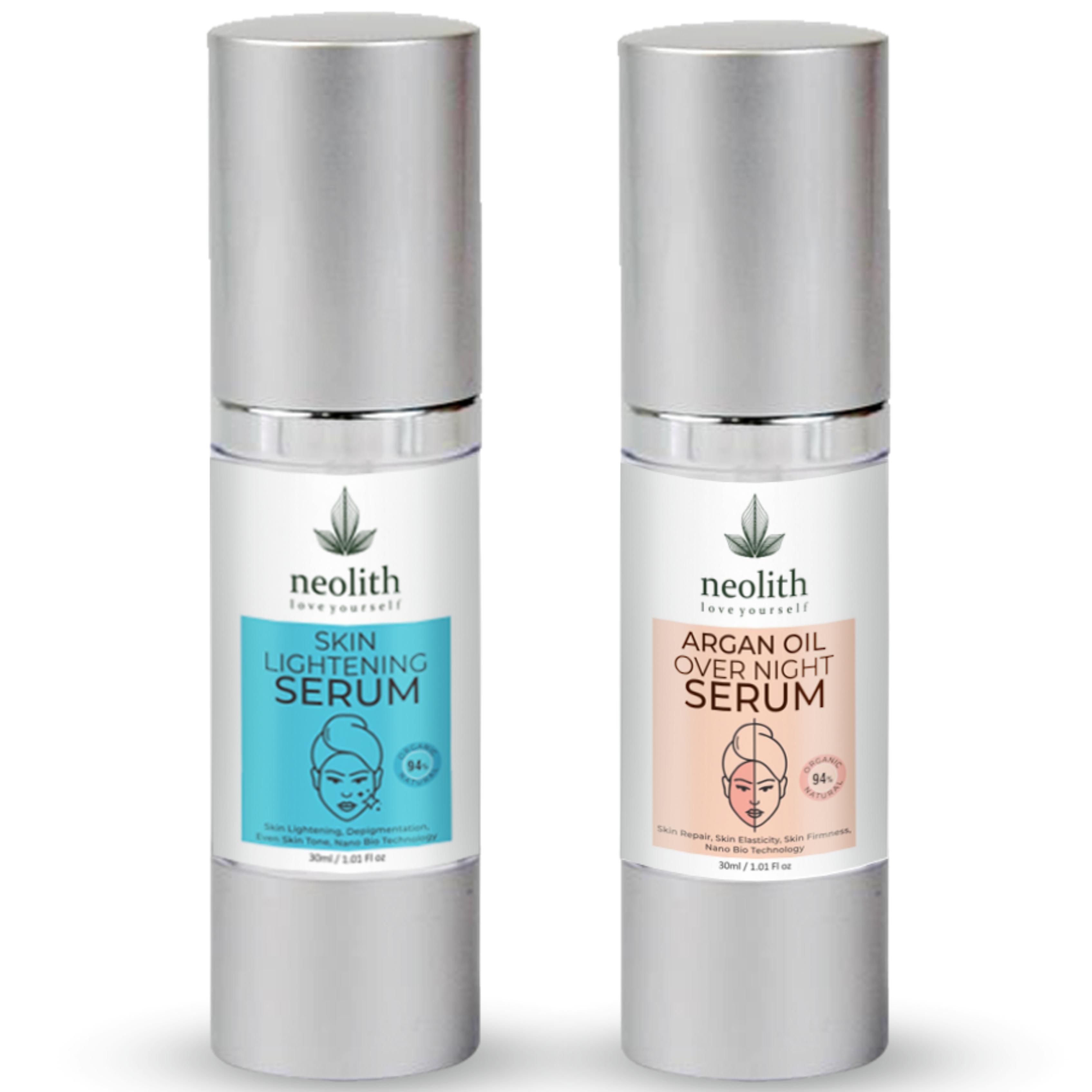 

Neolith Argan Oil Ночная сыворотка для лица || Антивозрастной уход, Подтяжка кожи, Осветление кожи || Без парабенов, сульфатов, силикона, минерального масла || 30 мл 60 ml белый