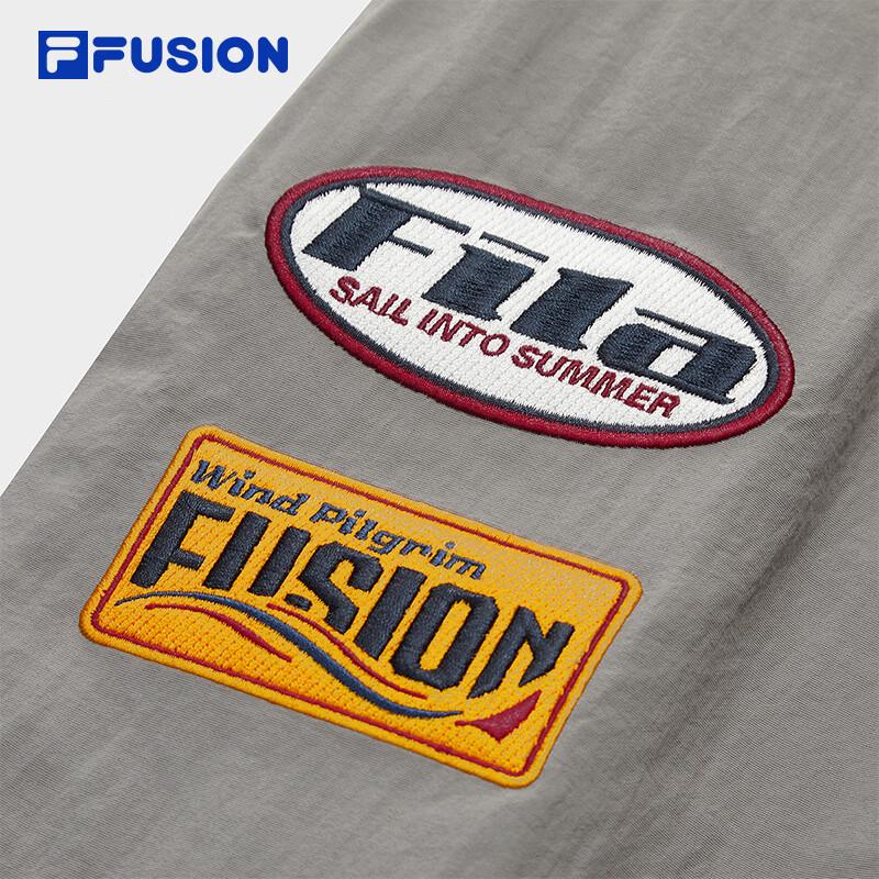 Fila Fusion Men's Summer Casual Wide-Leg Woven Pants