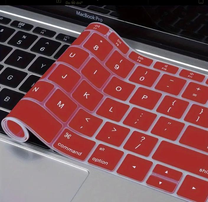 Keyboard Cover Case for MacBook 13/13 Pro 15Pro White USA