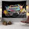 Monster Truck Adventure Tapestry, Unique Design Tapestry, Wall Decor for Bedroom,Livingroom, Playroom,Heartwarming Fan Holiday Gifts