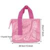 Fashion Travel Picnic Portable Thermal Bento Tote Bag Large Capacity Simple Thickened Waterproof Lunch Organizer Bag