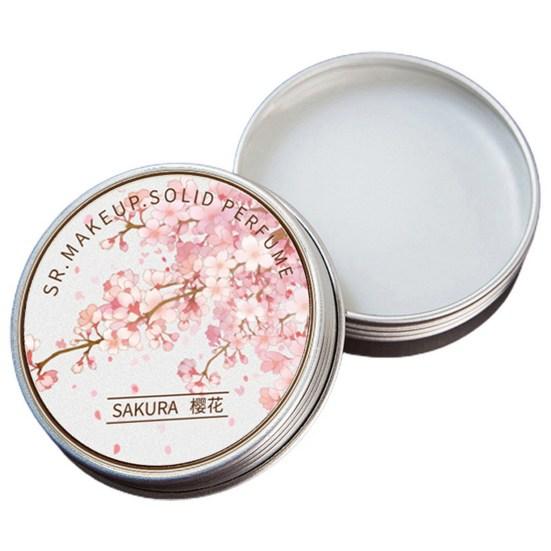 Elegant Women Solid Perfume Chinese Style Body Aroma Balm Long-lasting Rose Lavender Floral Fragrance Portable Solid Balm Body Deodorant Supplies