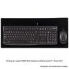 Logitech MK120 Wired Keyboard and Mouse Combo with Mouse Pad