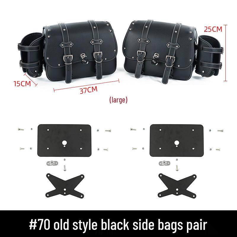 Zongshen Yomi YOMI Crash Bar Bumper, Retro Leather Side Bag, and Folding Backrest for ZS125-5A Motorcycle Accessories