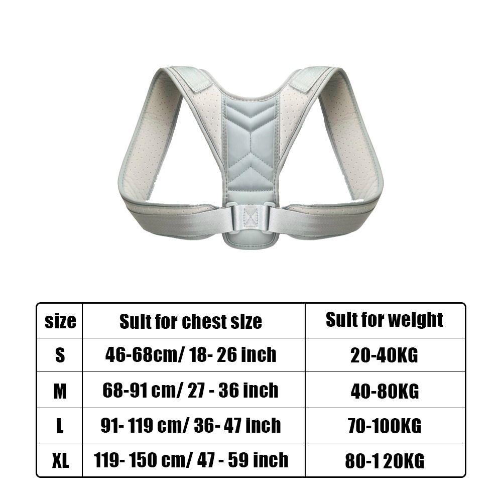 Correction Belt Shoulder Corset Shoulder Brace Adjustable Neck Brace Back Posture Corrector
