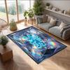 Chelsea FC Printed Flannel Area Rug Non Slip Soft Polyester Floor Carpet Indoor Decor Mat for Bedroom Living Room Sofa Game Room Home Decoration