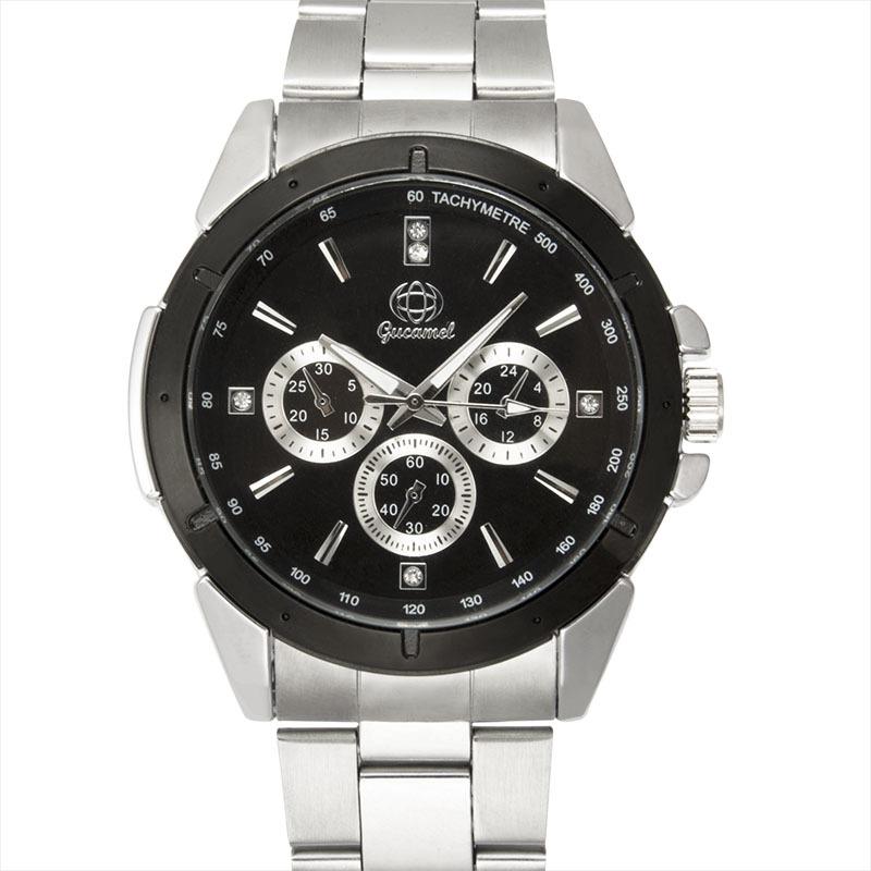 GUCAMEL Men's Quartz Watch Japanese Quartz Watch Electronic Watch Student Watch