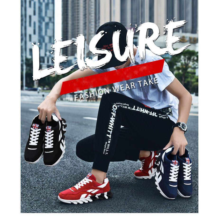 Men's Running Shoes Breathable Mesh Outdoor Sports Sneakers Athletic Shoes Casual