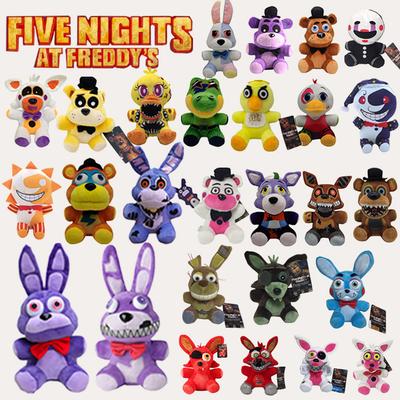 18CM Doll Five Night At Freddy Fnaf Cute Plush Toys Game Bonnie Bear Foxy Cartoon Stuffed Dolls Freddy Toys For Children Gifts