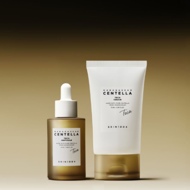 SKIN1004 Centella TECA Ampoule 50ml + Cream 75ml Set – Soothing Barrier Care Duo for Sensitive Skin