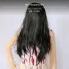 Halloween Scary Costume, Sadako Cosplay, Red spirit Bride Dress, Women White Child L