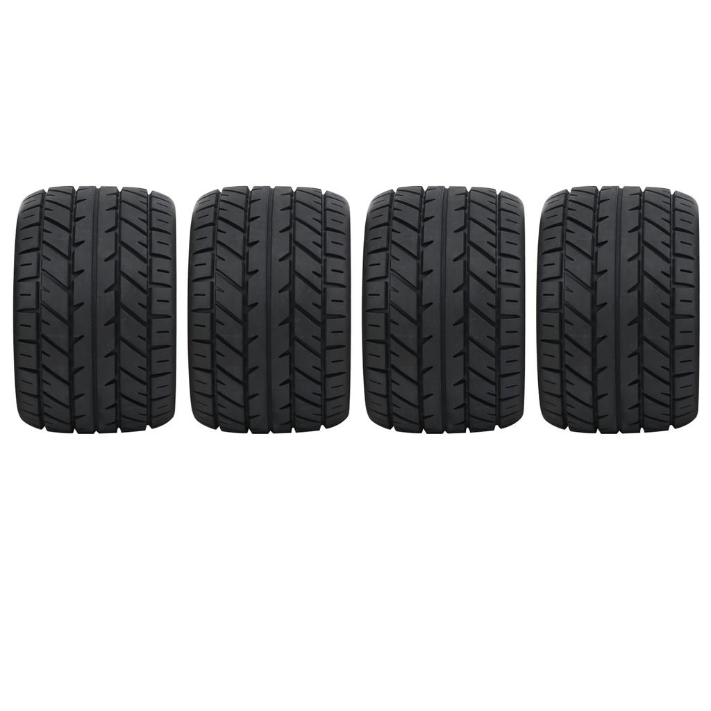 4Pcs 18 RC Car Rubber Tire Rims Truck Wheels for ZD Racing Accessaries Parts 165x104mm