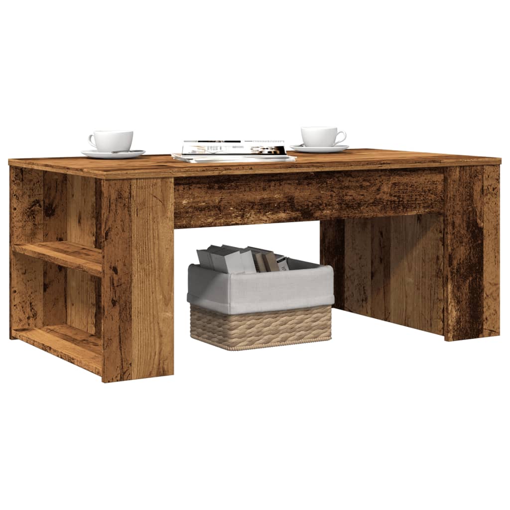  Coffee Table, Old Wood, 102x55x42 Cm