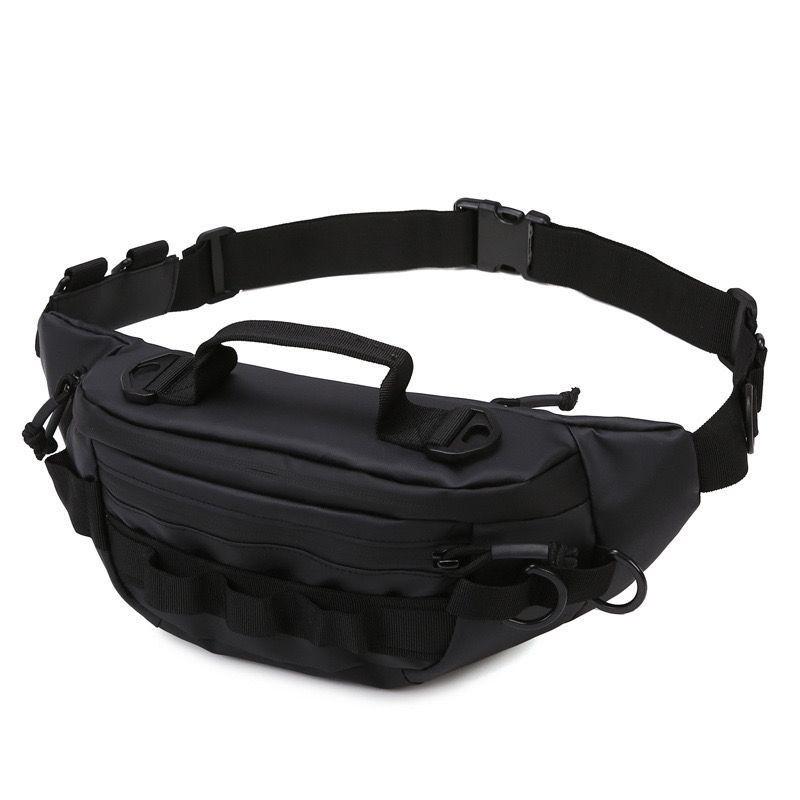 

bag, crossbody bag, sports waist bag, fishing reel, fishing line, PVC storage bag, fishing gear One size чёрный