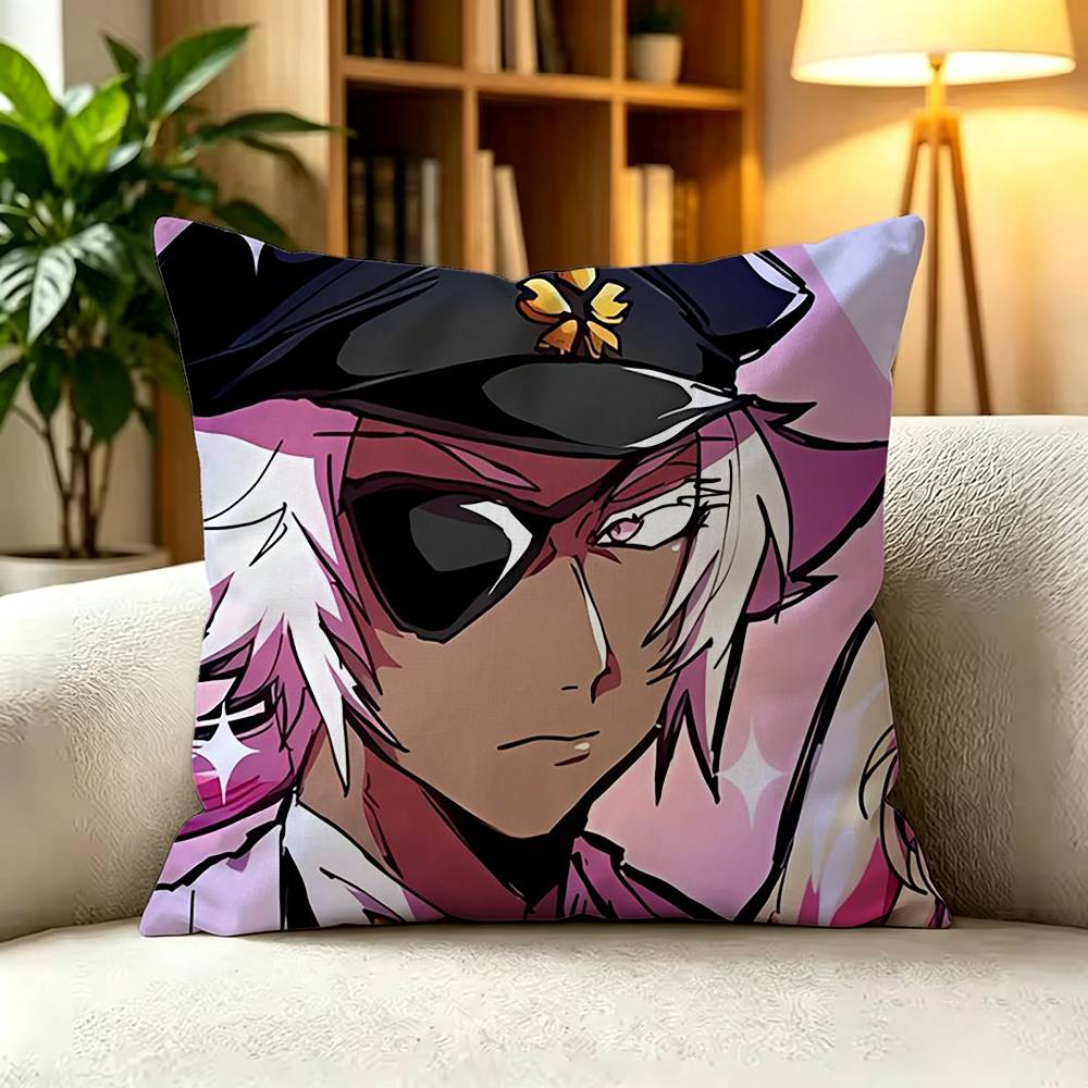 ANIME N-Nanbaka Various Sizes Square Pillow Case For Car Home Bedchamber Decor