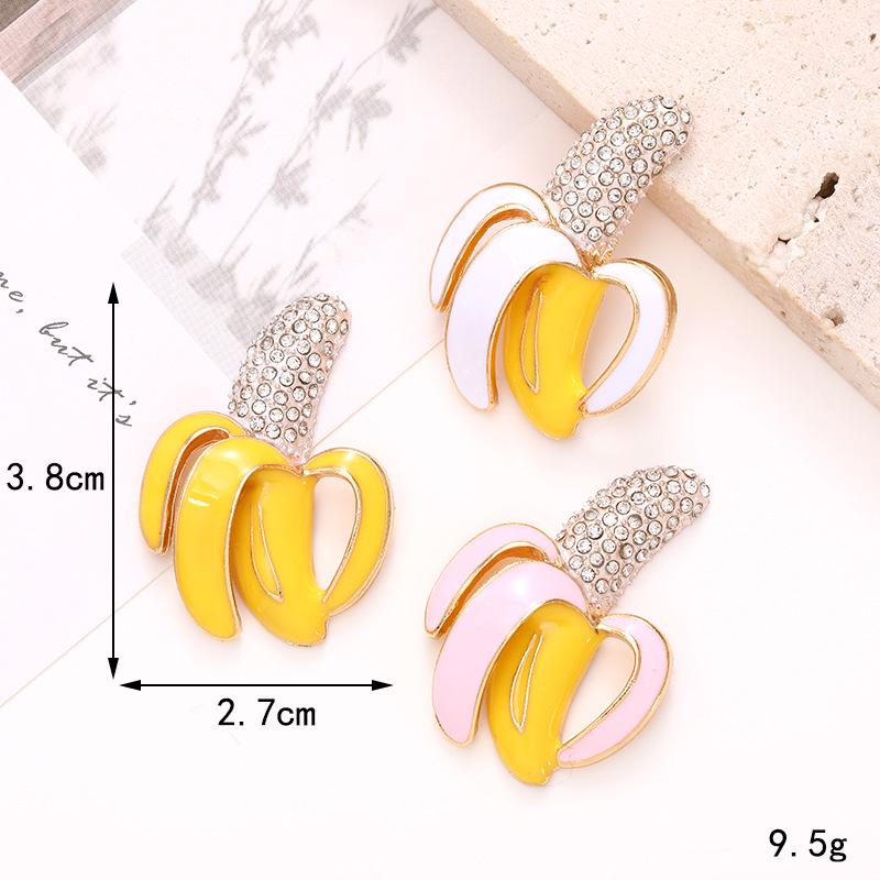 Rhinestone Zinc Alloy Banana Phone Case & Crocs Flowers DIY Jewelry Stickers