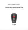 Key Case for Toyota Corolla, Camry, RAV4, Highlander, CHR, Levin, Rongfang, and Asia Dragon