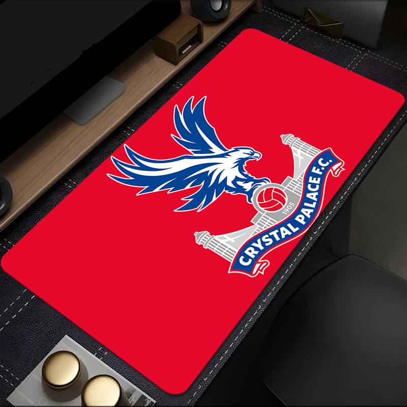 Crystal Palace Football Club mouse pad, rubber base, esports desk mat, mouse pad for gamers and office use, gaming desk , easy to clean mat