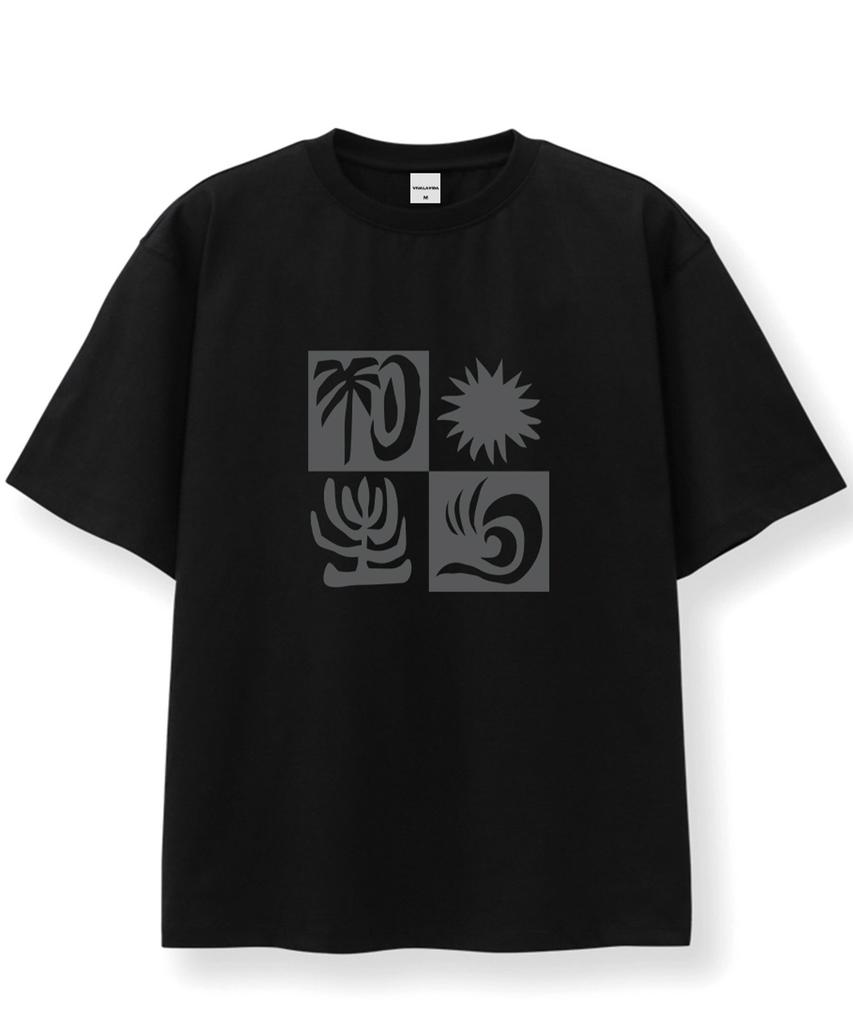 Bibalabida Palm Short Sleeve T-Shirt