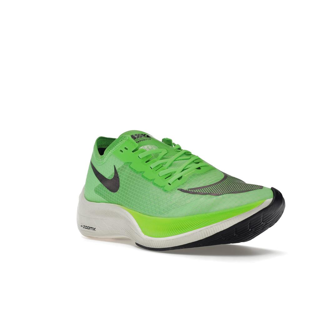 Nike ZoomX Vaporfly NEXT% Electric Green Unisex Sneakers Black Guava-Ice AO4568-300