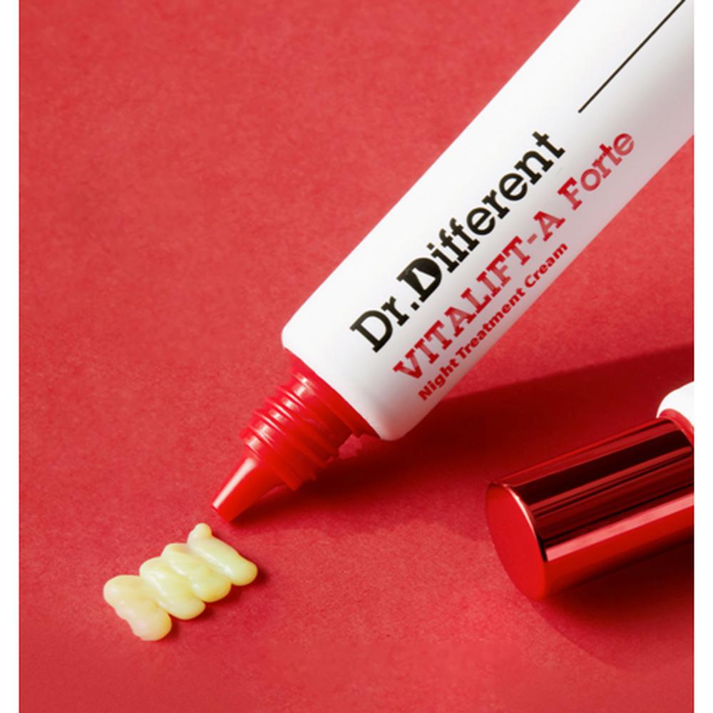Dr. Different Vitalift-A Forte 20g - retinol, wrinkle, anti-aging, elasticity, Korean