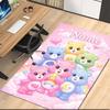 Custom Name Bear Printed Carpet Rug For Office Chair Living Room Bedroom Kitchen Room Decor Gifts