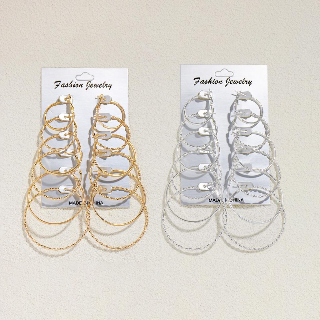 Personality Exaggerated Large Circle Earrings Women'S Ring Circle Trendy Temperament Earrings Earrings