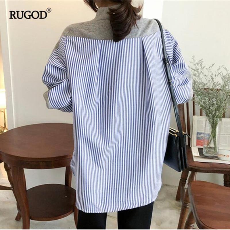 Модная рубашка в стиле пэчворк — фото 3