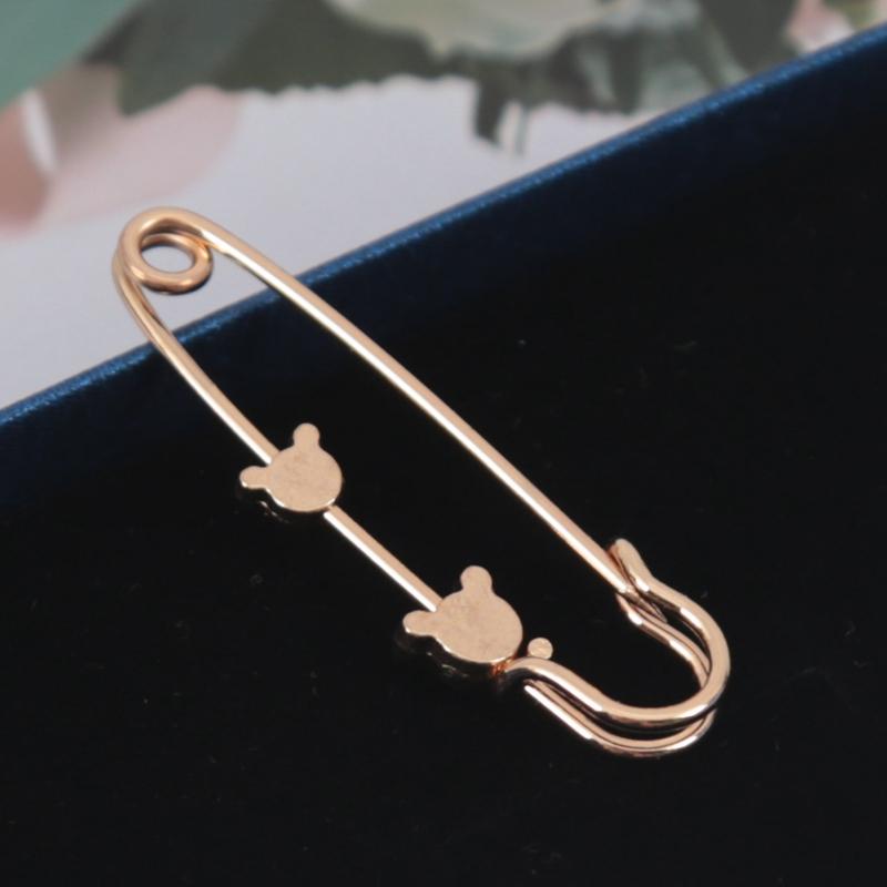 Simple Waist Tighting Pin Women Brooch Buckles Suit Vintage Trendy Jeans Fixed Suit Clothing Waist Clip Lady Safety Pins Jewelry
