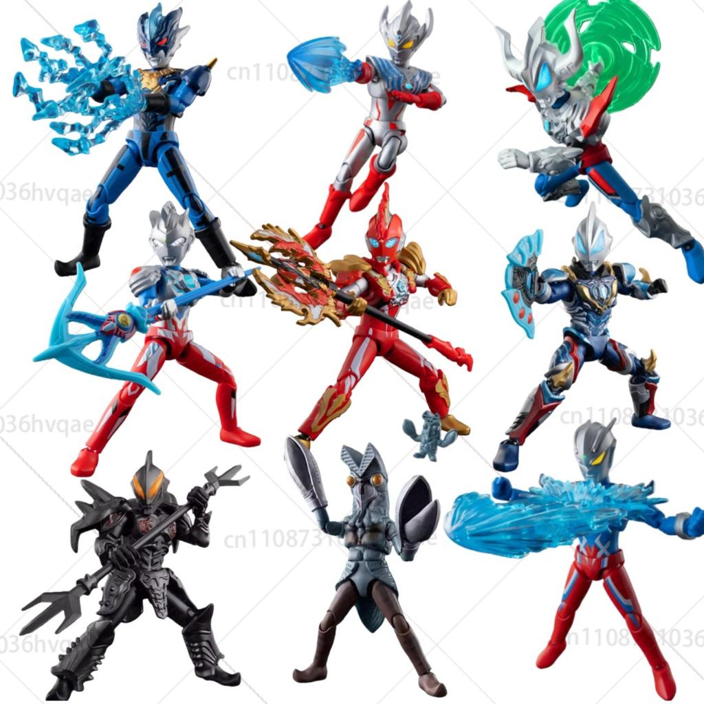 Blokees Ultraman Building Blocks Star Version S Wave 1 Genuine Geed Tiga Assembled Action Figure Toy In Stock