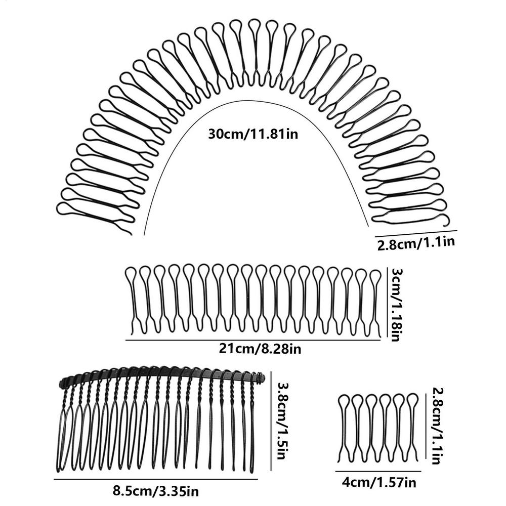 1/5Pcs Base U Shape Hair Styling Accessories For Women Girls French Twist Updo Bun Holder Tools Invisible Broken Hair Hairpin