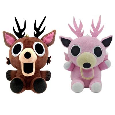 Peluche 99 Nuits dans la Forêt 99 Jours Mascotte de 15 cm de Haut Un Symbole Détaillé du Jeu d'Horreur de Survie 2 Jouets Cerf, Survie, - (Comprend