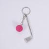 Golf Ball Keychain Pendant: Creative Sports Accessory for Couples