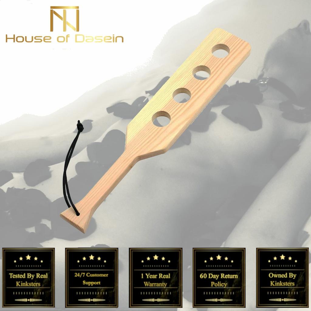 38Cm Cut Out Holes Spanking Paddle  Impact Play Fetish Paddles