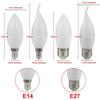 Λυχνία LED Κερί E14 Λυχνία LED E27 Λάμπα Πολυελαίου Λάμπες Κεριά 3W Λάμπες Φως Διακόσμησης Θερμό Λευκό Εξοικονόμηση Ενέργειας