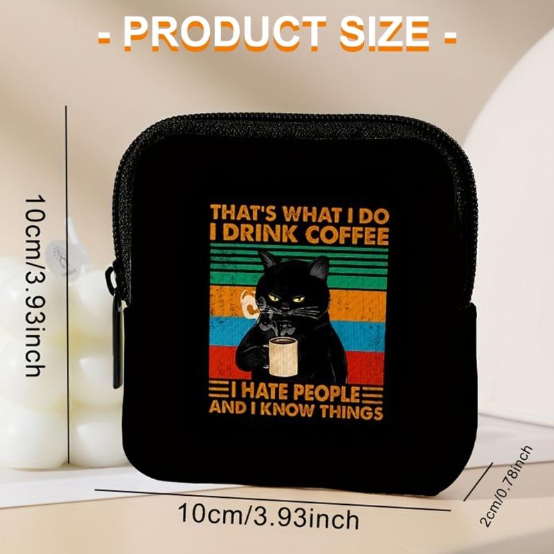 Tragbare Diskretionstasche für Hygieneartikel, Kabelorganizer, Reißfeste Polyester-Tragetasche, Kulturtasche