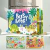 Cross-border Early Education Busy Book: Quiet Puzzle for Letter & Number Recognition