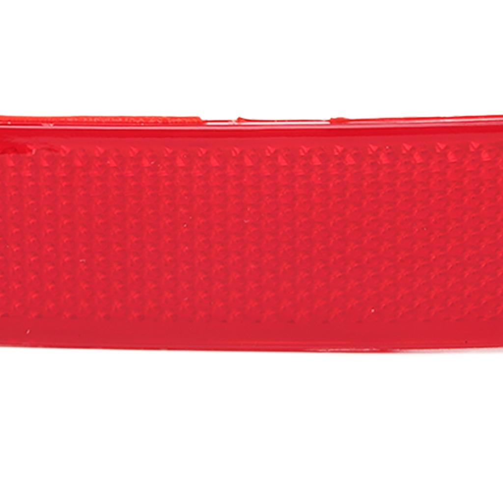 1 Pair Rear Bumper Reflector 63147314884 Smooth Surface Strong Retroreflection Fit for X135i Sport Utility 4‑Door 2013