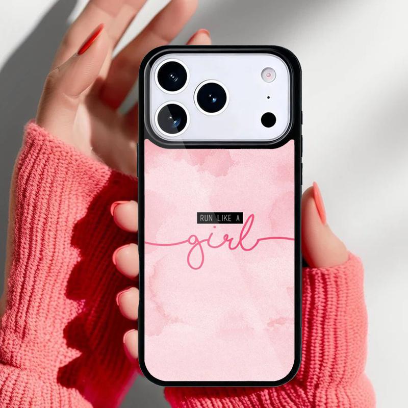 Fitness Girl Gym Phone Case for iPhone 17 16 15 14 13 Pro Max Back Cover for 12 11 Pro Coque
