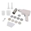 Cordless Handheld Noodle Maker, Portable Electric Pasta Machine with 9 Noodle Molds, 2 Sausage Making Tool,