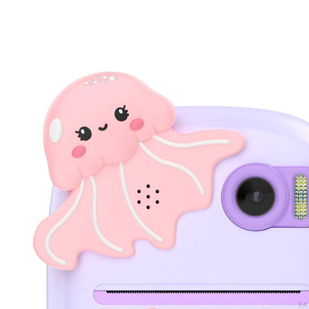 Kids Camera 2.4 inch Screen Digital Photo Printing Instantly for Family Holiday Gatherings