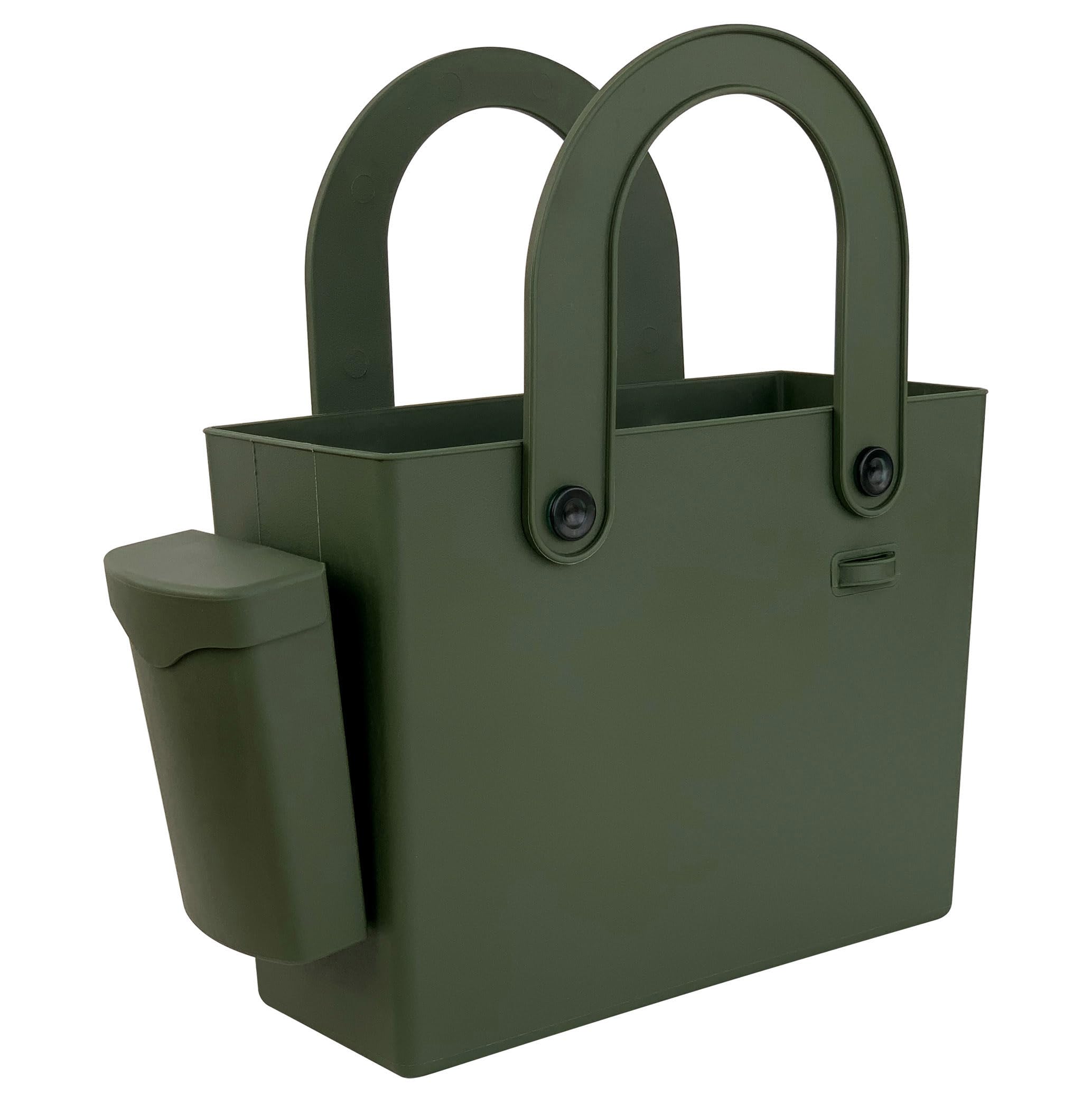 

Yawata Kasei Garden Tool Bag (with Pockets) [Soft and durable, with many convenient pockets, and a self-standing gardening bag]