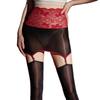 Lace Suspender Stockings Split Suspender Stockings Purple Aurora Suspender Shiny Stockings Sexy Long Black Stockings
