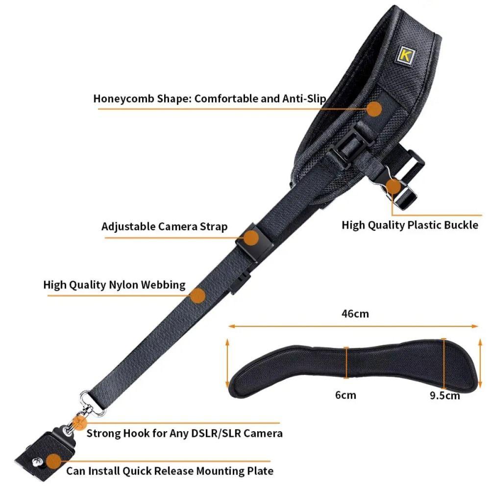 Quick Release Camera Strap Adjustable Camera Strap Belt Camcorder Straps for Canon  Nikon  Sony