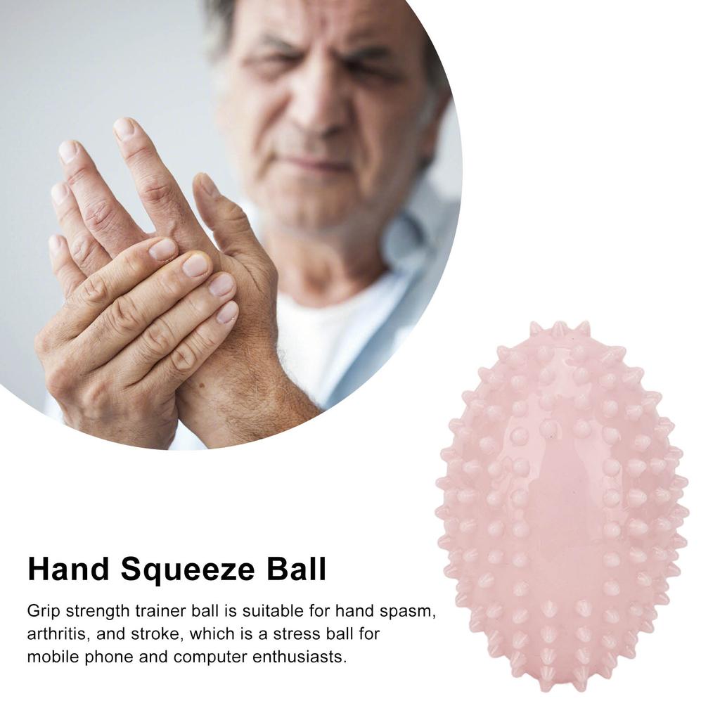 Hand Grip Exercise   Palm Acupuncture Points Massage Squeeze   for Hand Rehabilitation Training