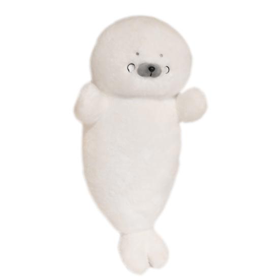 Seal Plush Doll Soft Stuffed Animal Pillow for Sleep & Anxiety Relief 70cm Cute