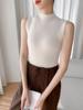 2025 Women's High Neck Sleeveless Cashmere Vest - Slimming Autumn/Winter Base Layer